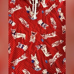 ModCloth Corgi Sleeveless Blouse- Size Large